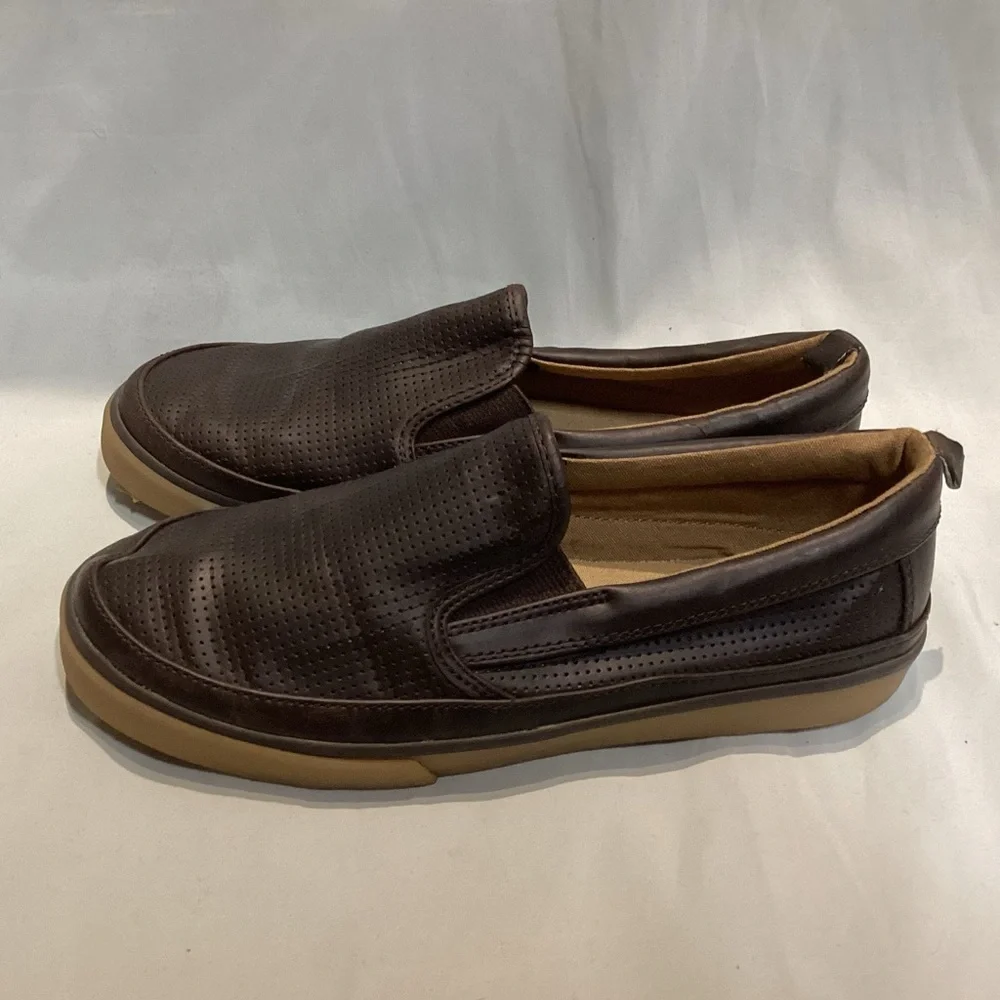 GAP KIDS, Boy's Slip-On Shoes Casual Loafers/Low Sneaker Cushion BROWN